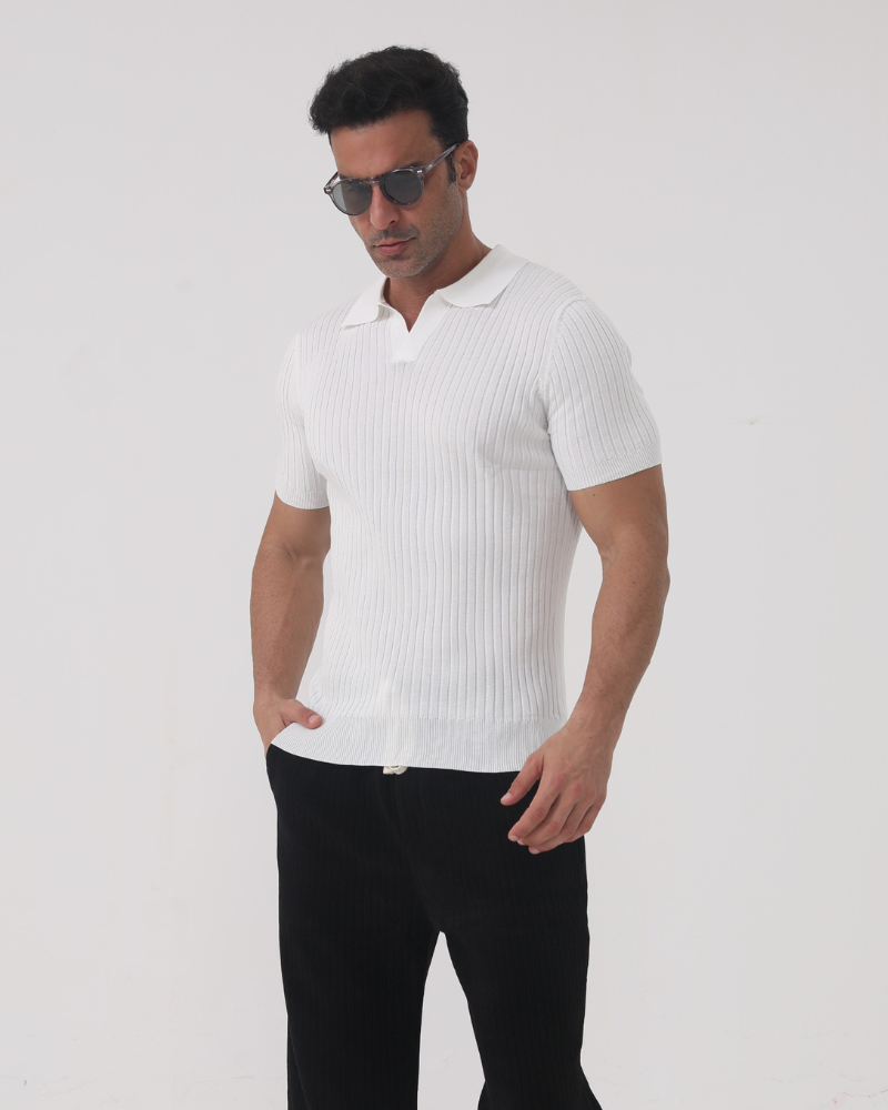 MANSSINO™ | BREATHABLE RIBBED POLO