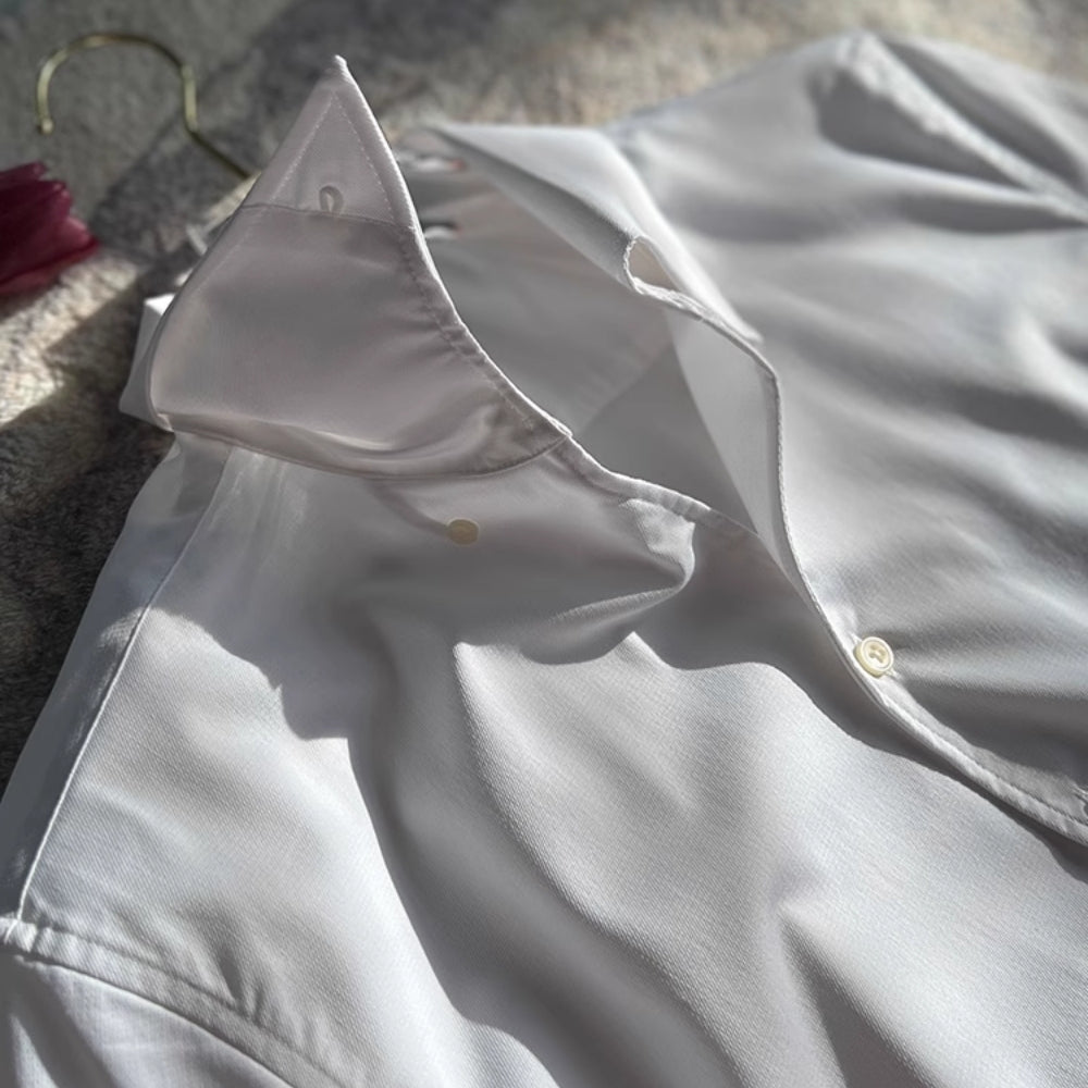 MANSSINO™ | MEN'S BAMBOO V-NECK SHIRT