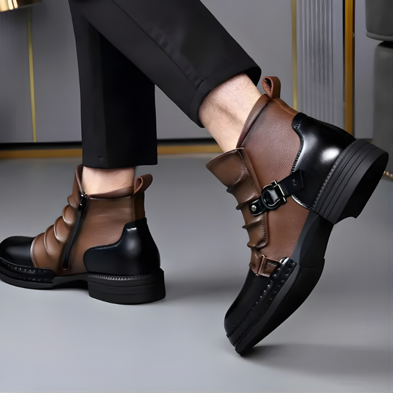 MANSSINO™ | MENS BUCKLE BOOTS