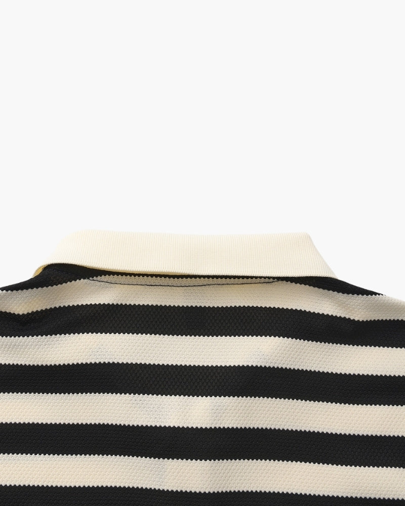 MANSSINO™ | COASTAL STYLE STRIPED POLO