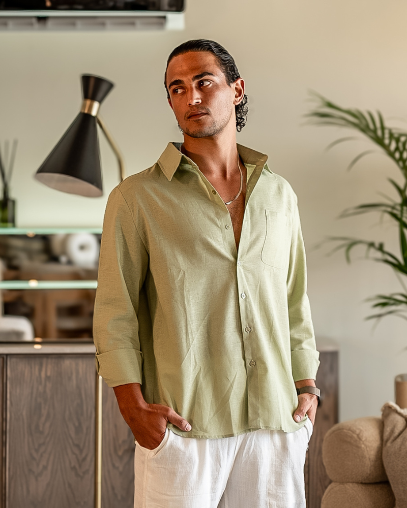 MANSSINO™ | Linen shirt