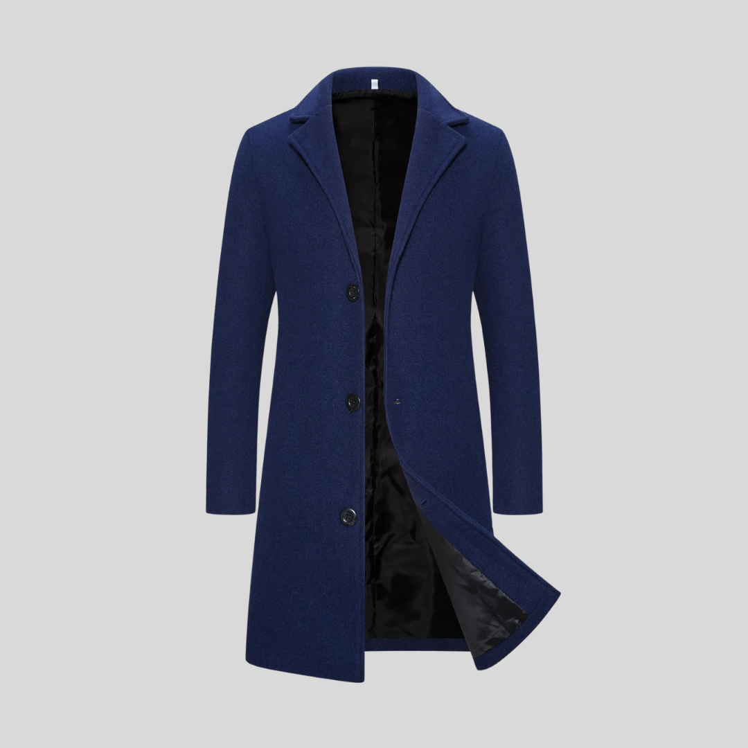 MANSSINO™ | Men's Wool Overcoat