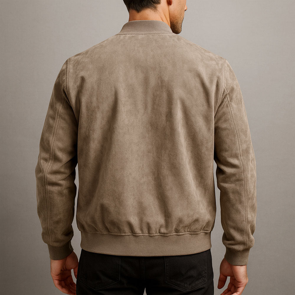 MANSSINO™ | Urban Suede Leather Jacket