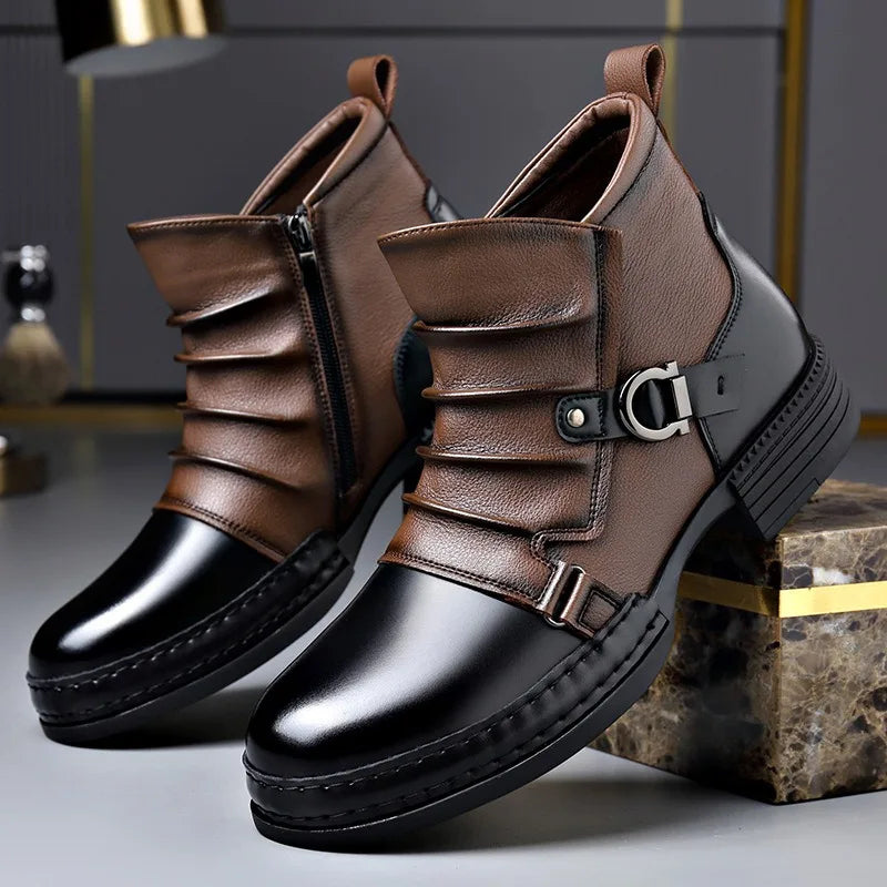 MANSSINO™ | MENS BUCKLE BOOTS