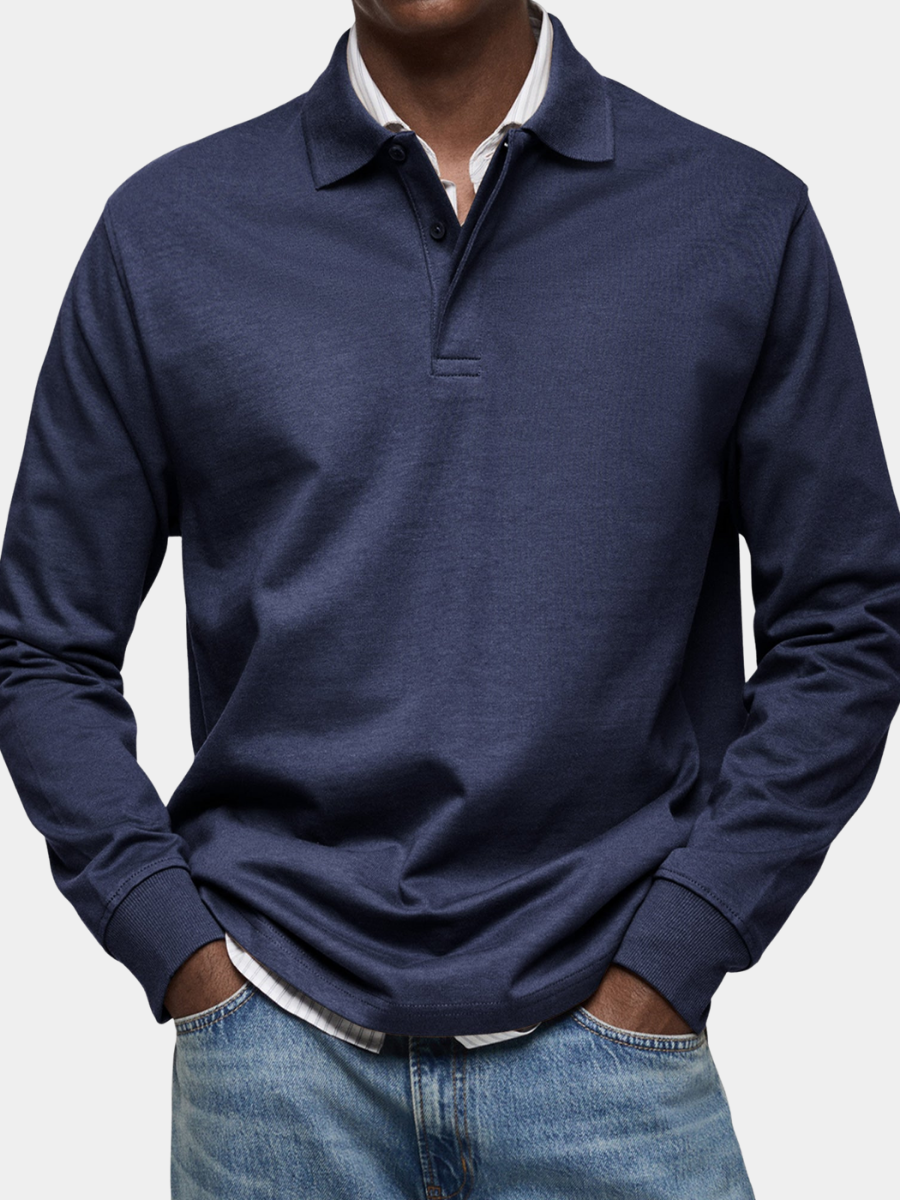 MANSSINO™ | Long Sleeve Polo Shirt
