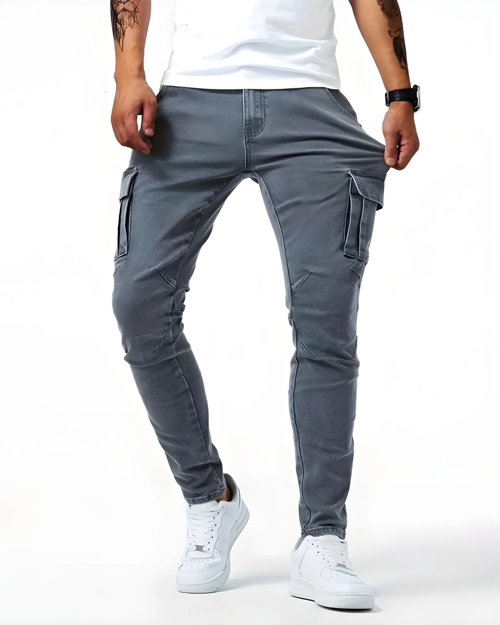 MANSSINO™ | Men's Active-Fit Stretch Cargo Trousers