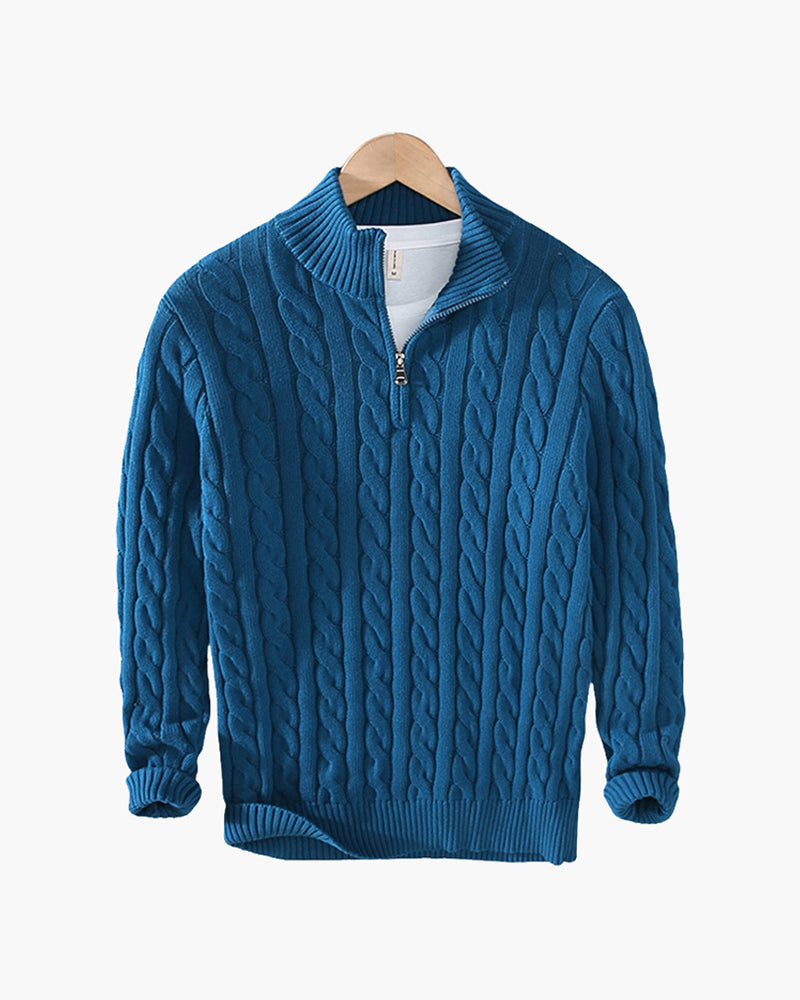 MANSSINO™ | COTTON HALF ZIP