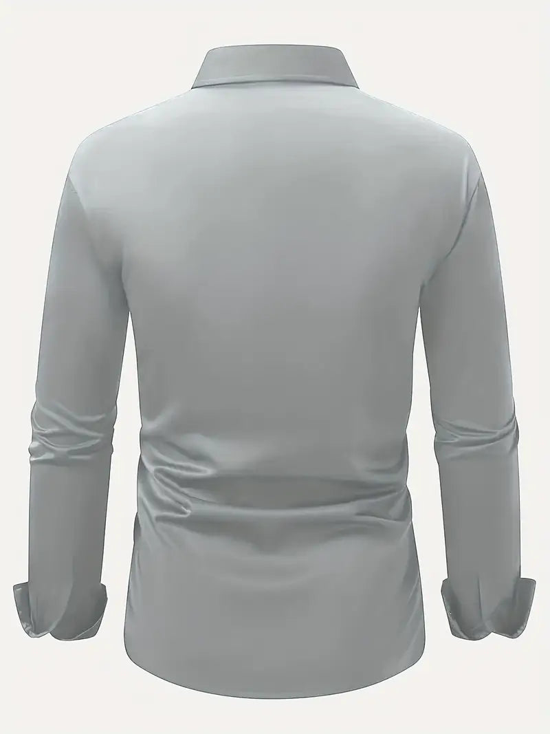 MANSSINO™ | Men's Slim-Fit Breathable Shirt