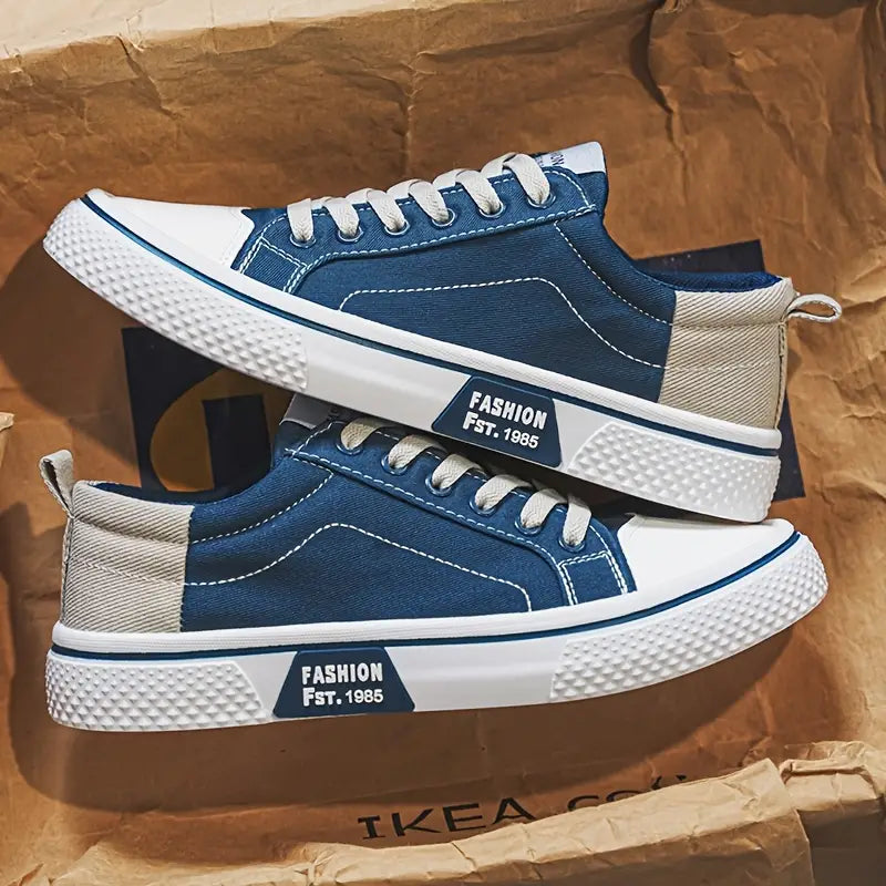 MANSSINO™ | Canvas Low-Top Trainer