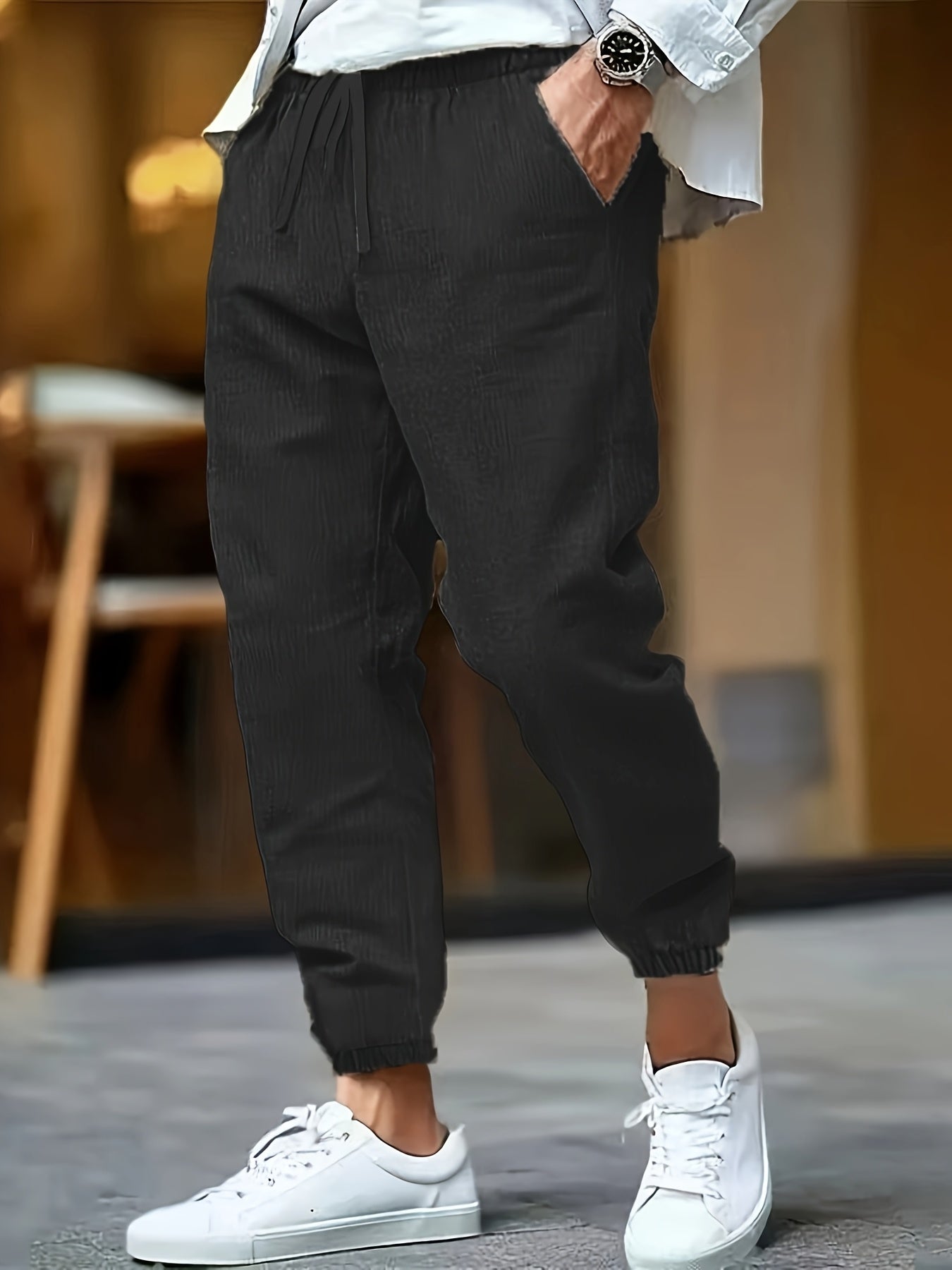 MANSSINO™ | Men's High-Waist Linen Trousers
