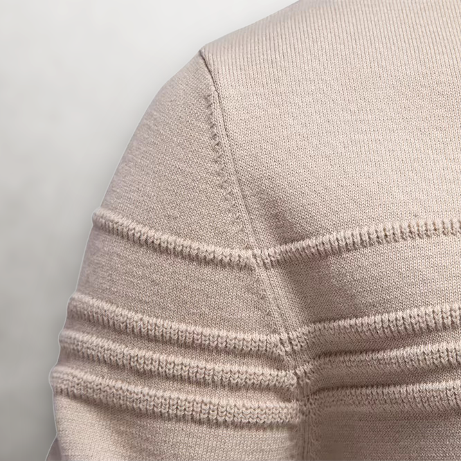 MANSSINO™ | Tonal-Textured Slim Knit