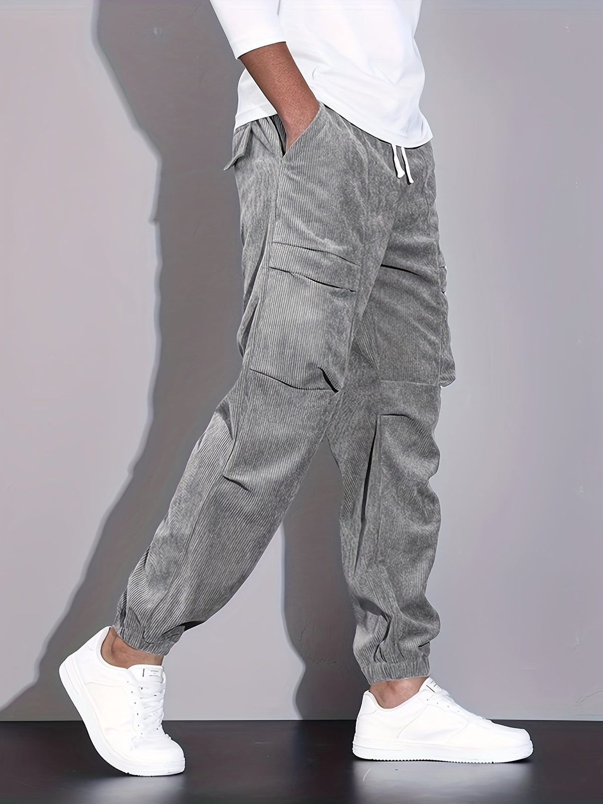 MANSSINO™ | Men's Corduroy Cargo Joggers