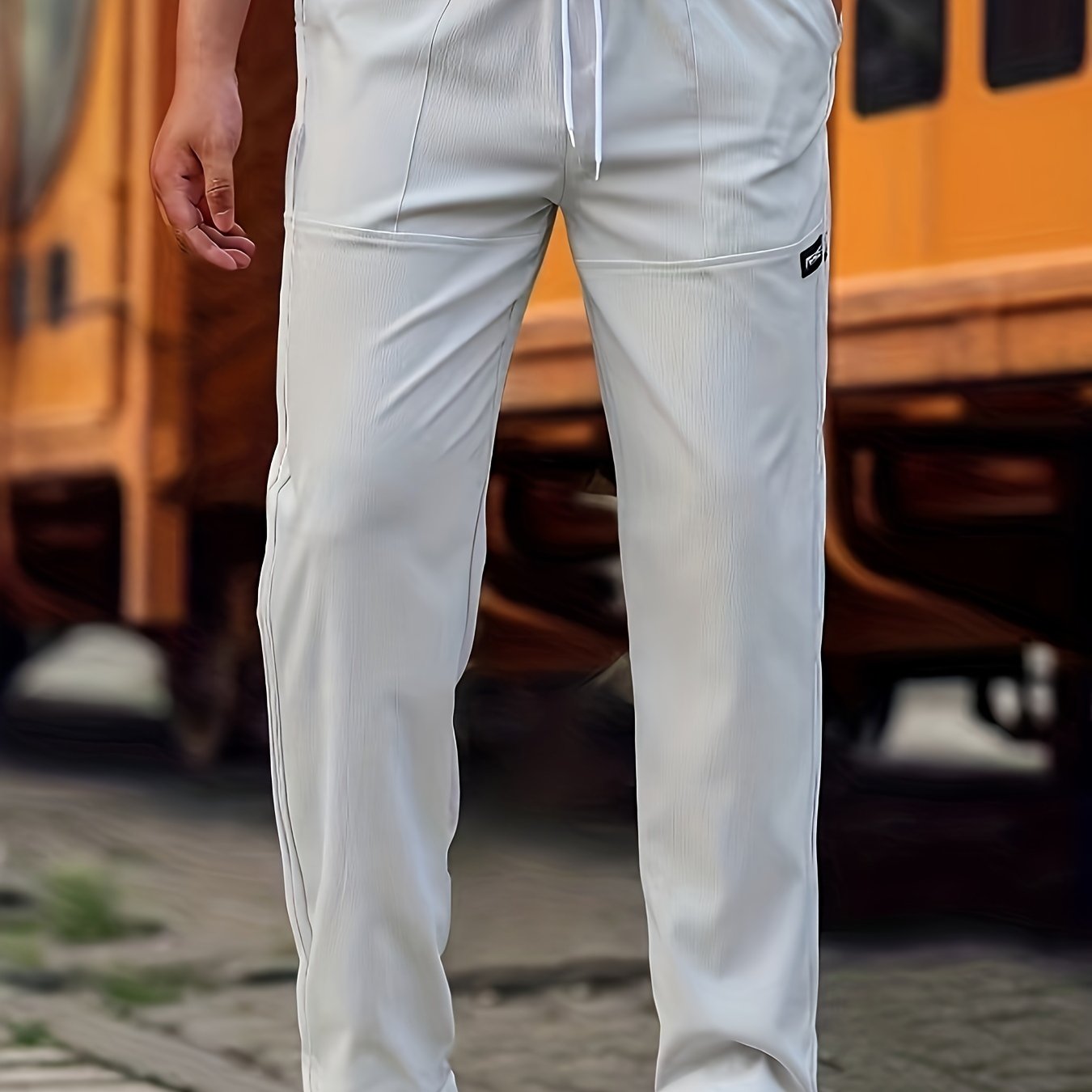 MANSSINO™ | Men's Printed Straight-Cut Trousers