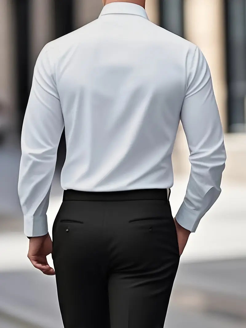 MANSSINO™ | Men's Slim-Fit Breathable Shirt