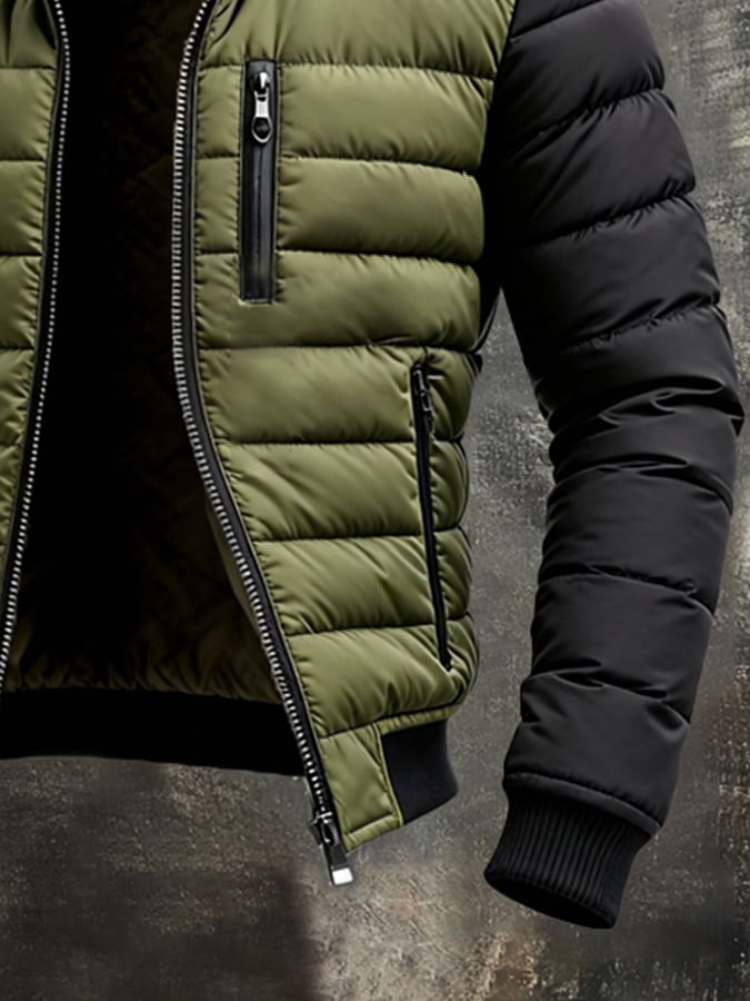 MANSSINO™ | Men's Quilted Padded Jacket