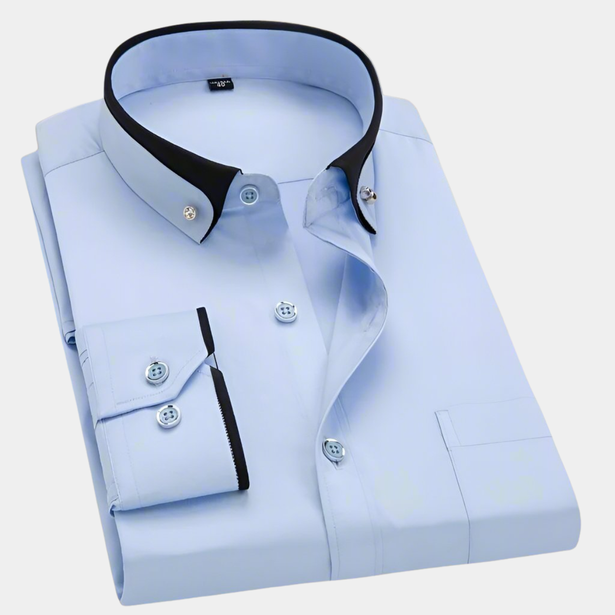MANSSINO™ | Classic Men’s Long-Sleeve Shirt