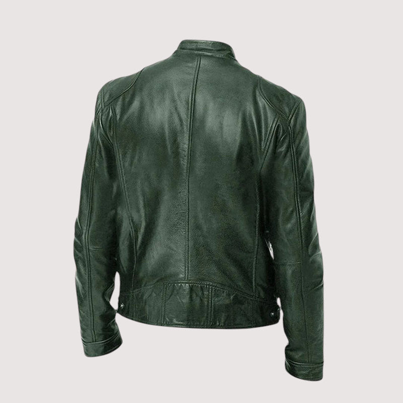MANSSINO™ | Heritage Rider Leather Jacket