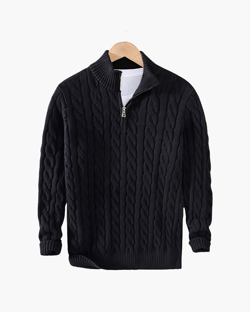 MANSSINO™ | COTTON HALF ZIP