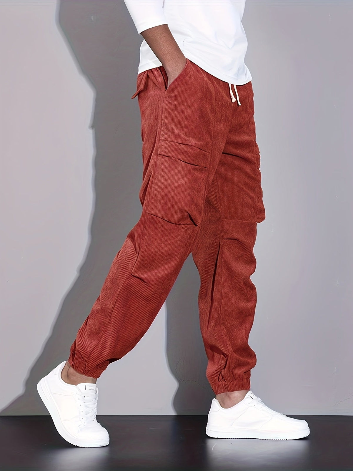 MANSSINO™ | Men's Corduroy Cargo Joggers