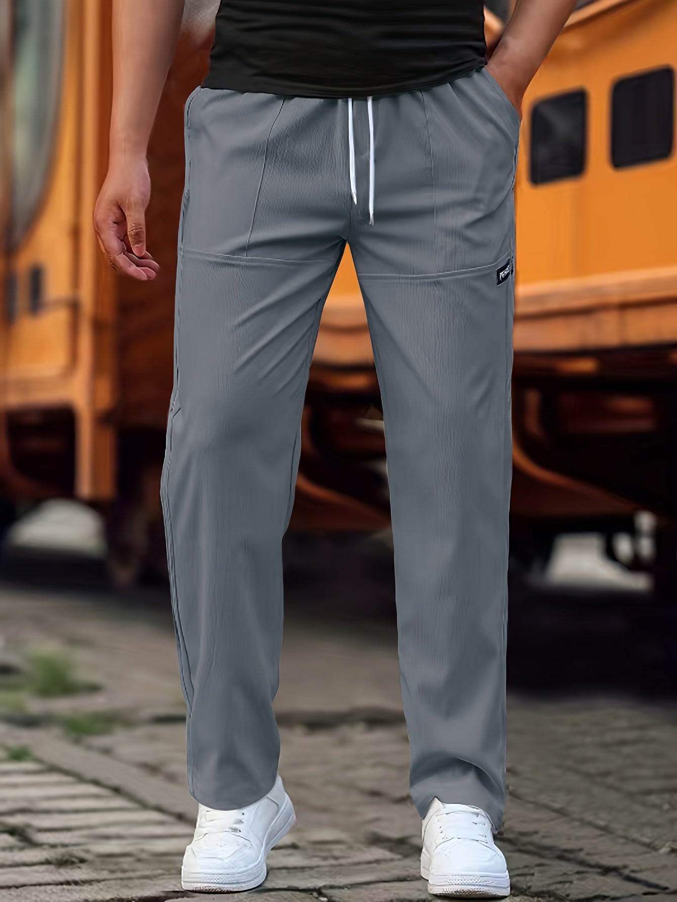 MANSSINO™ | Men's Printed Straight-Cut Trousers