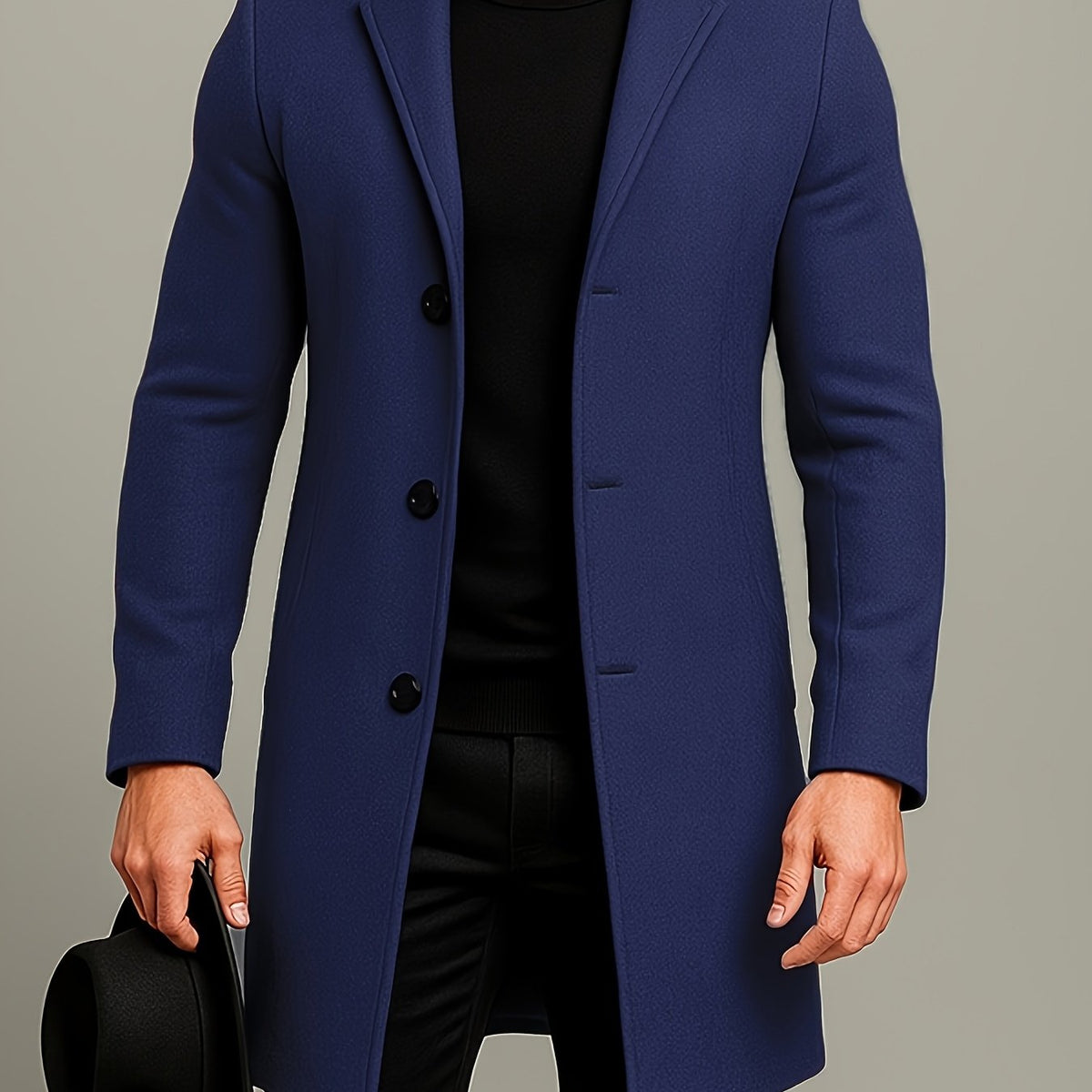 MANSSINO™ | Men’s Button-Up Coat