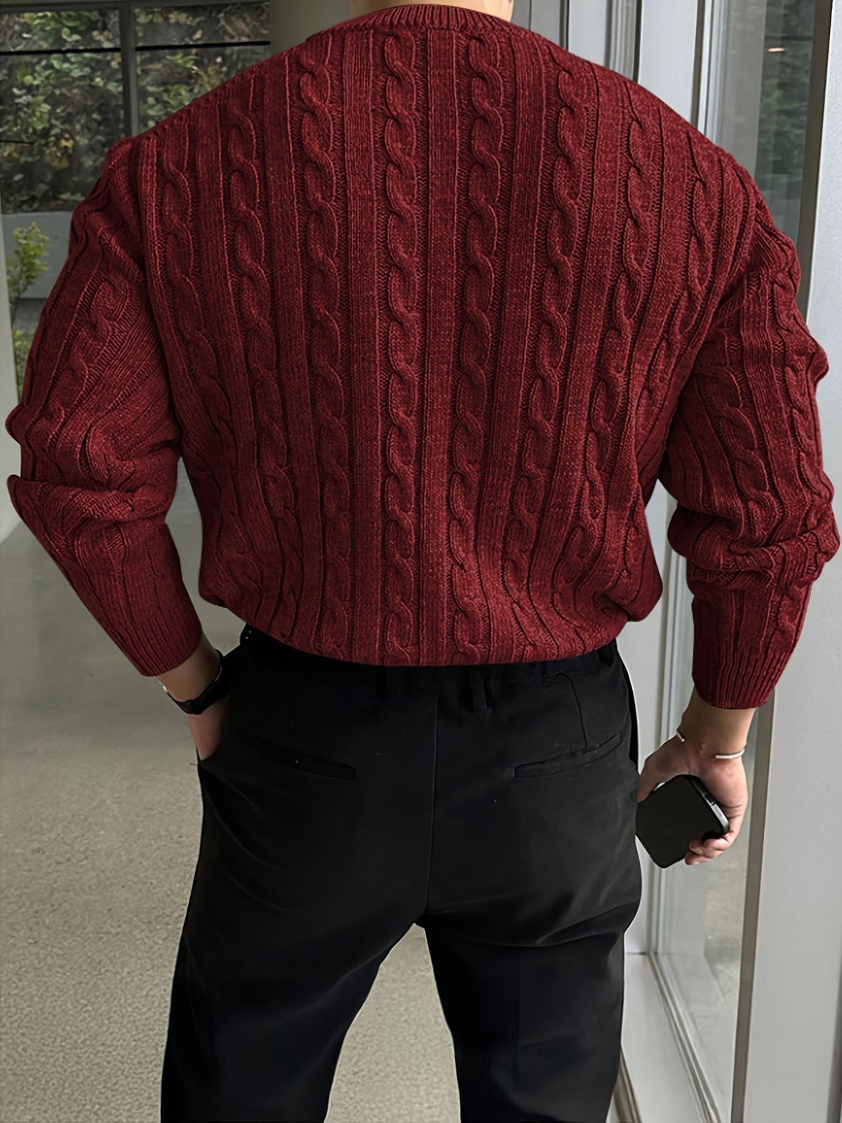 MANSSINO™ | TWISTED KNIT SWEATER FOR MEN