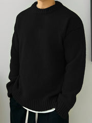 MANSSINO™ | MEN'S CREW-NECK KNIT SWEATER