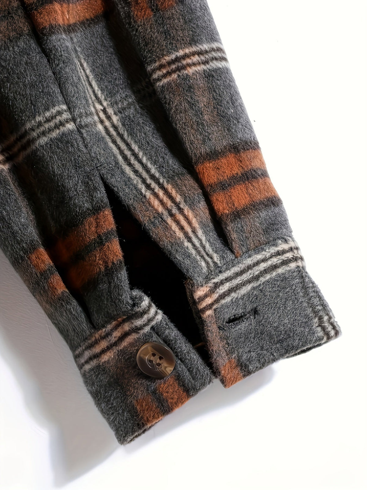 MANSSINO™ | Christmas Hooded Plaid Jacket