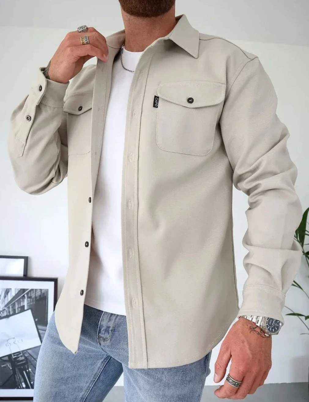 MANSSINO™ | Shirt Jacket