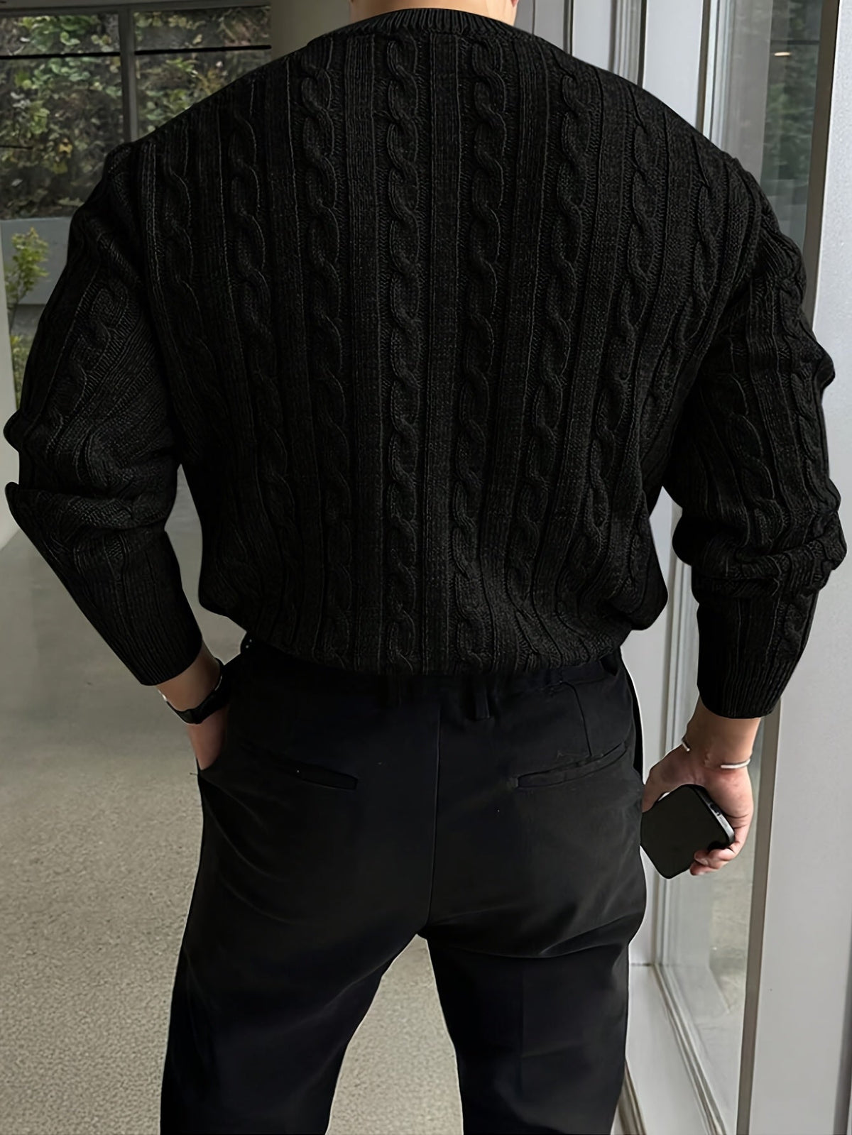MANSSINO™ | TWISTED KNIT SWEATER FOR MEN