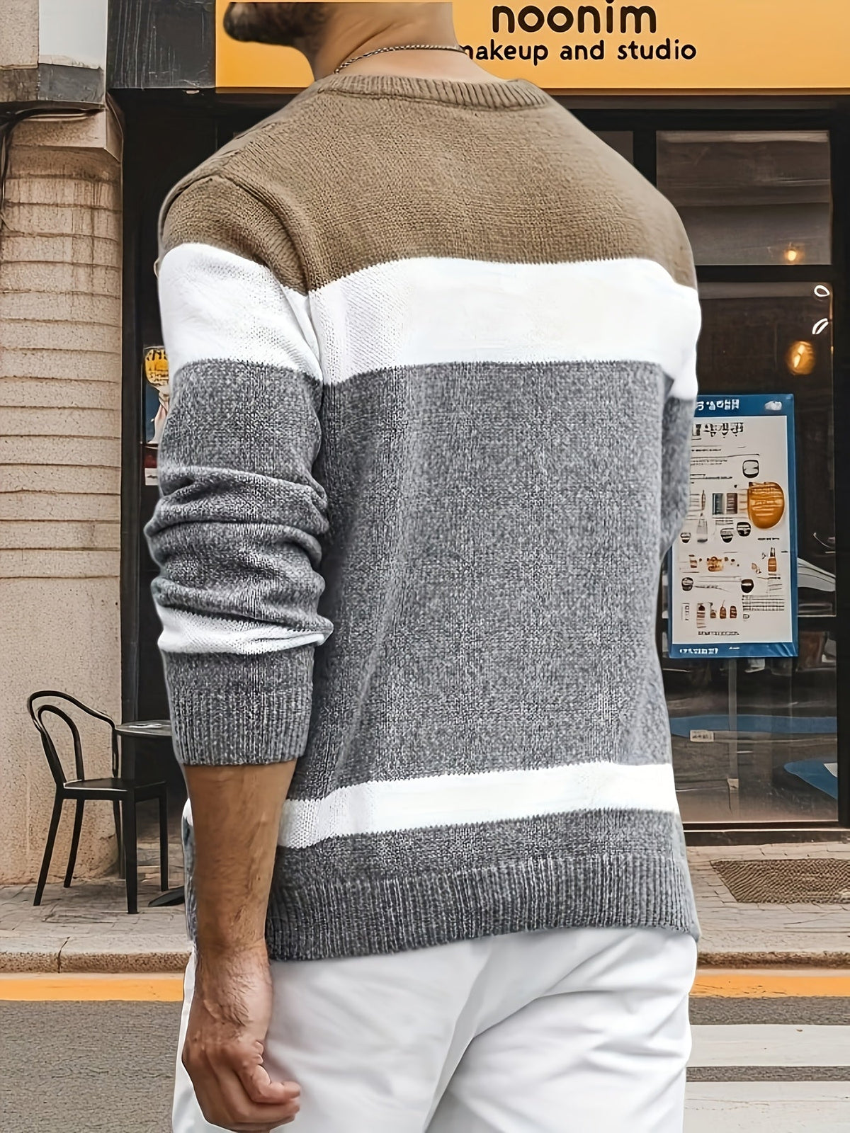MANSSINO™ | Textured Cable-Knit Sweater
