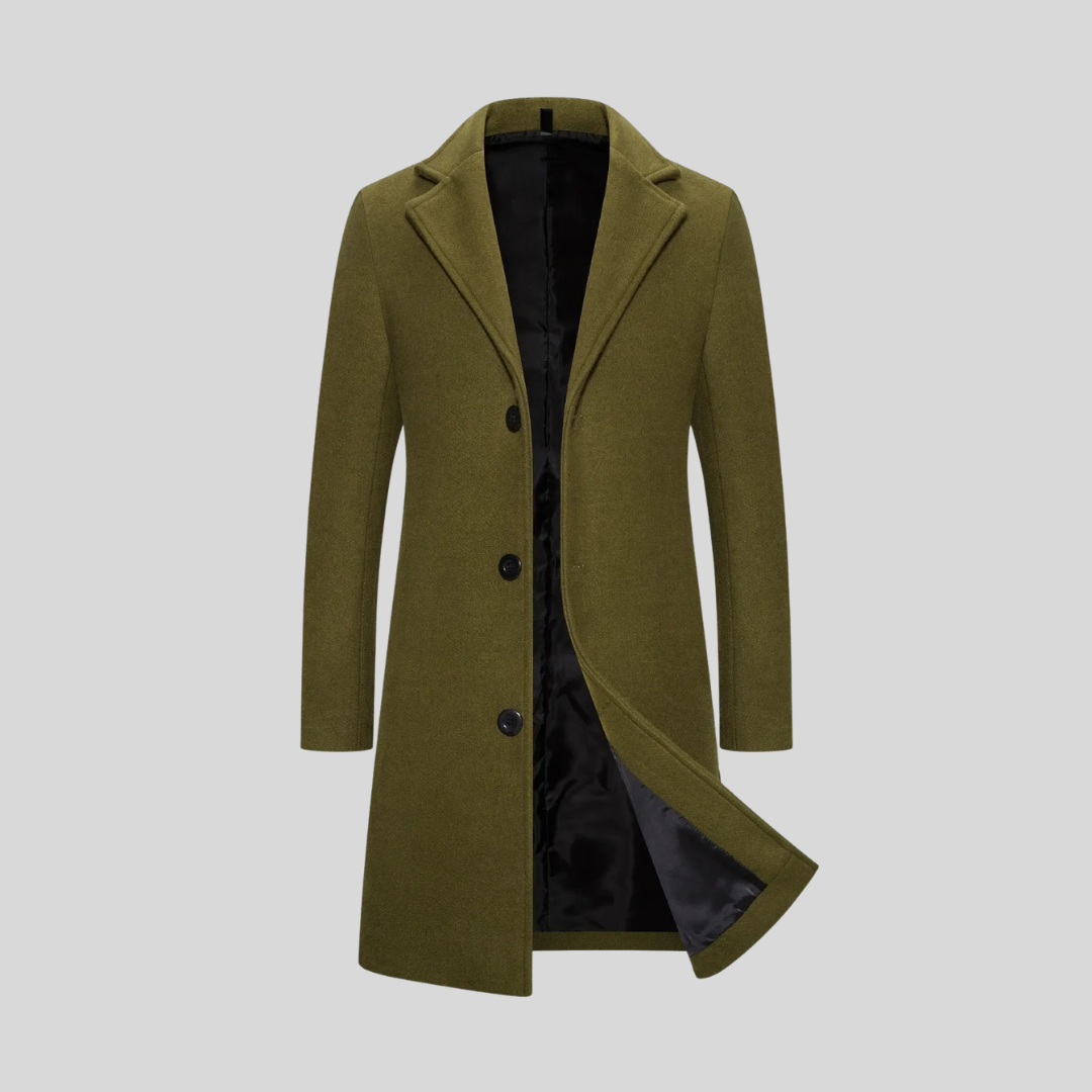 MANSSINO™ | Men's Wool Overcoat
