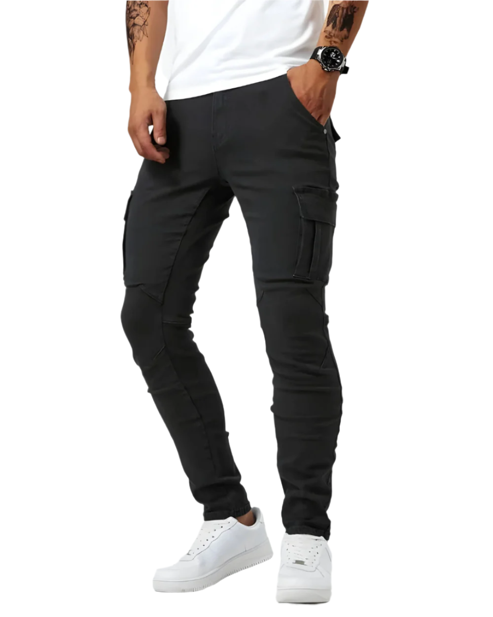 MANSSINO™ | Men's Active-Fit Stretch Cargo Trousers