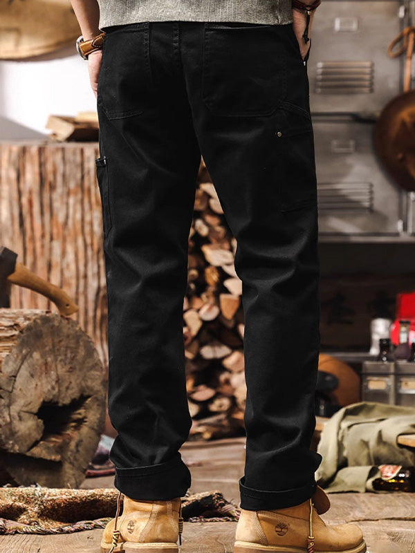 MANSSINO™ | Mens Cotton Utility Trousers