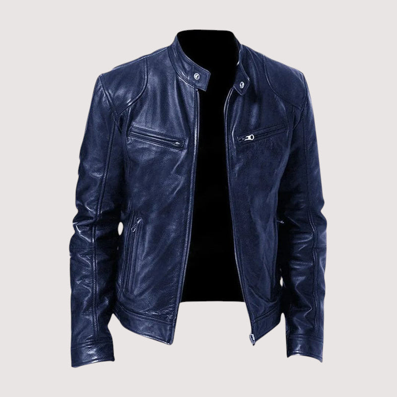 MANSSINO™ | Heritage Rider Leather Jacket