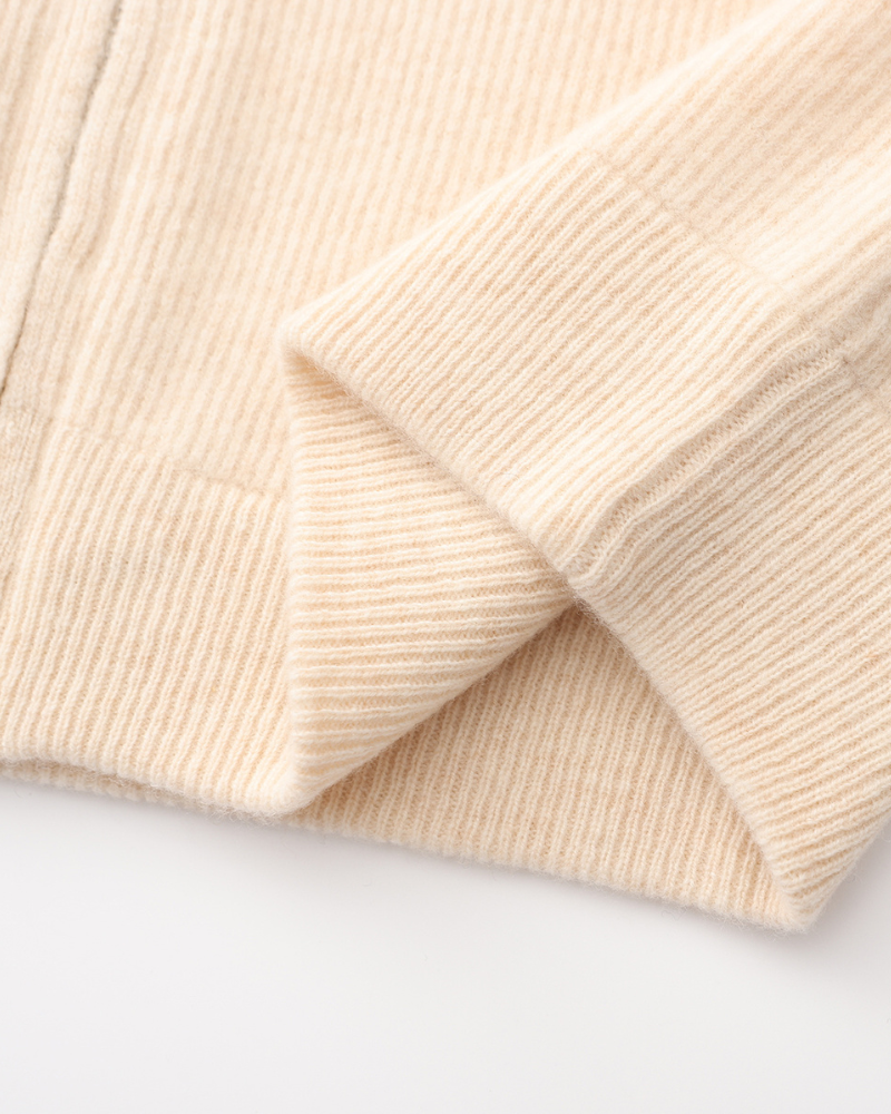 MANSSINO™ | CASHMERE ZIP-UP