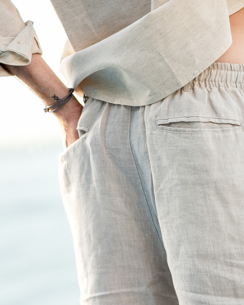 MANSSINO™ | Premium linen shorts