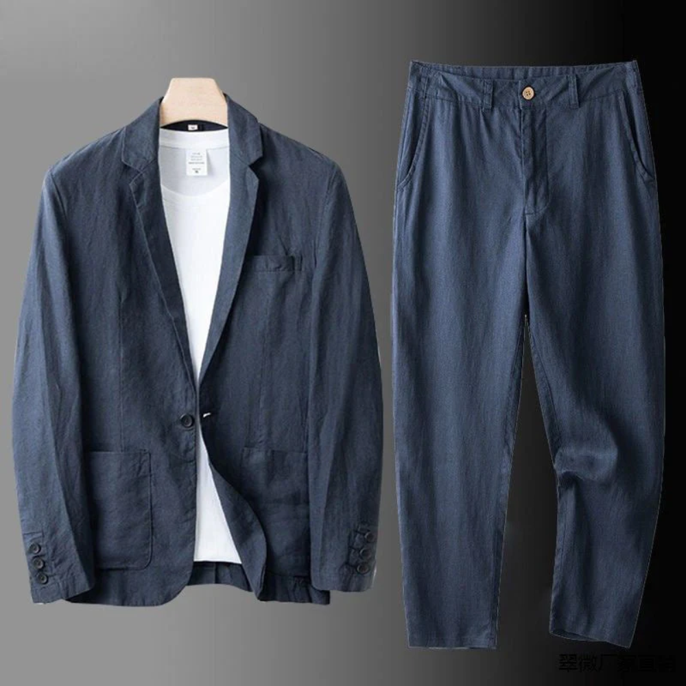 MANSSINO™ | Men's Linen Shirt Trouser Set