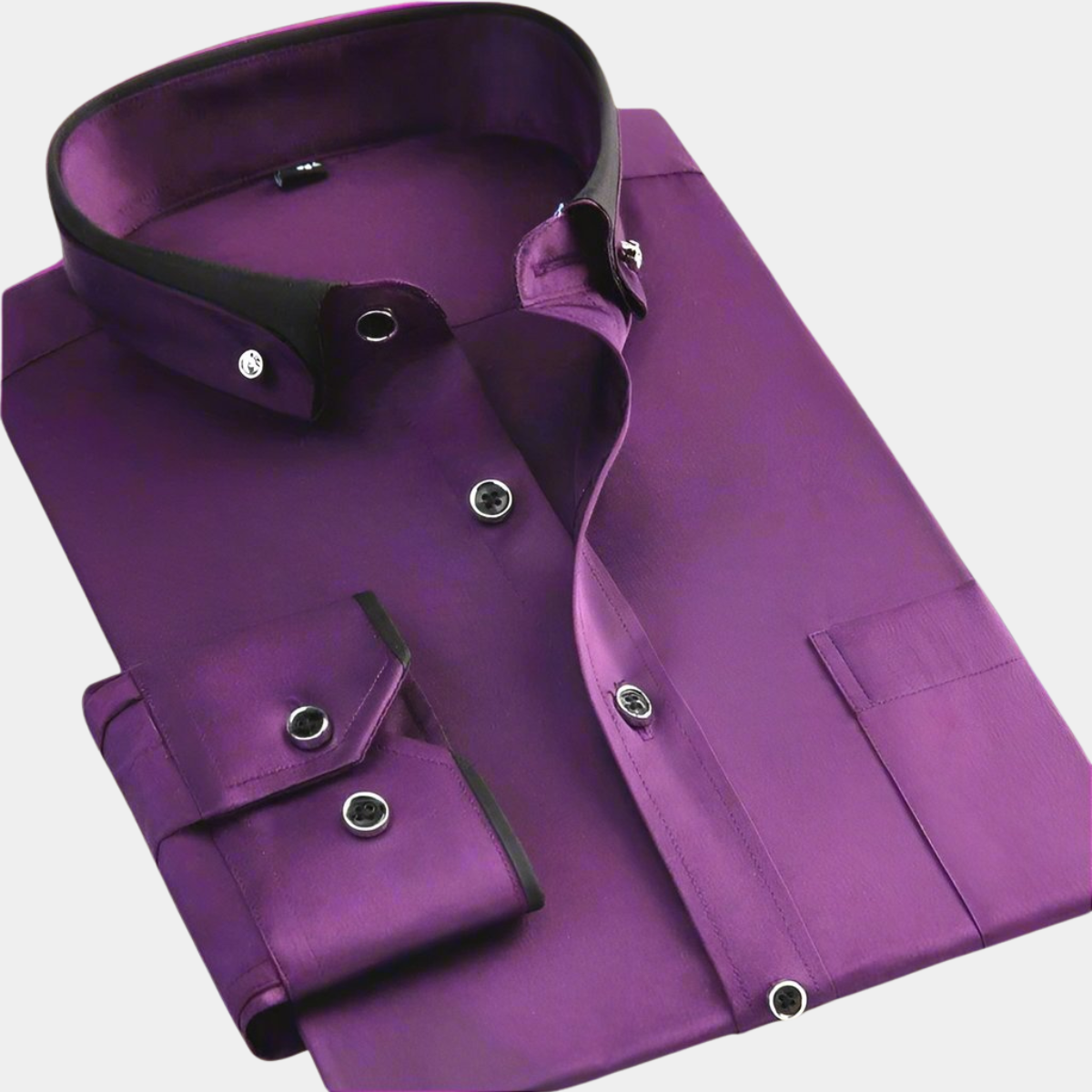 MANSSINO™ | Classic Men’s Long-Sleeve Shirt