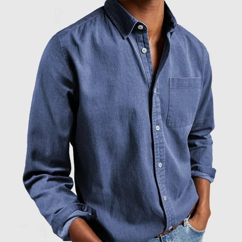MANSSINO™ | Men's Brushed Cotton Oxford Shirt