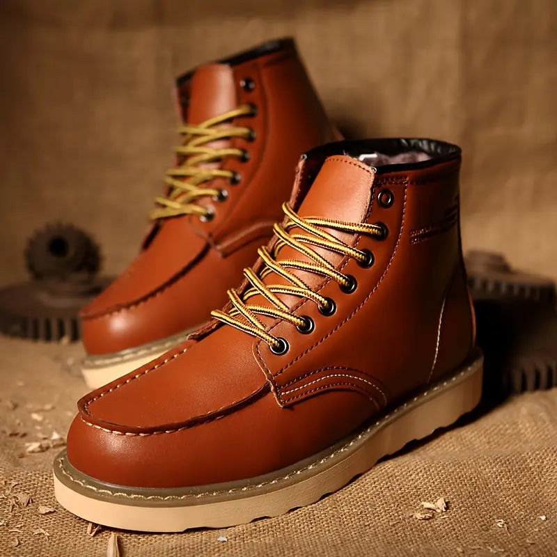 MANSSINO™ | CLASSIC LACE-UP BOOTS