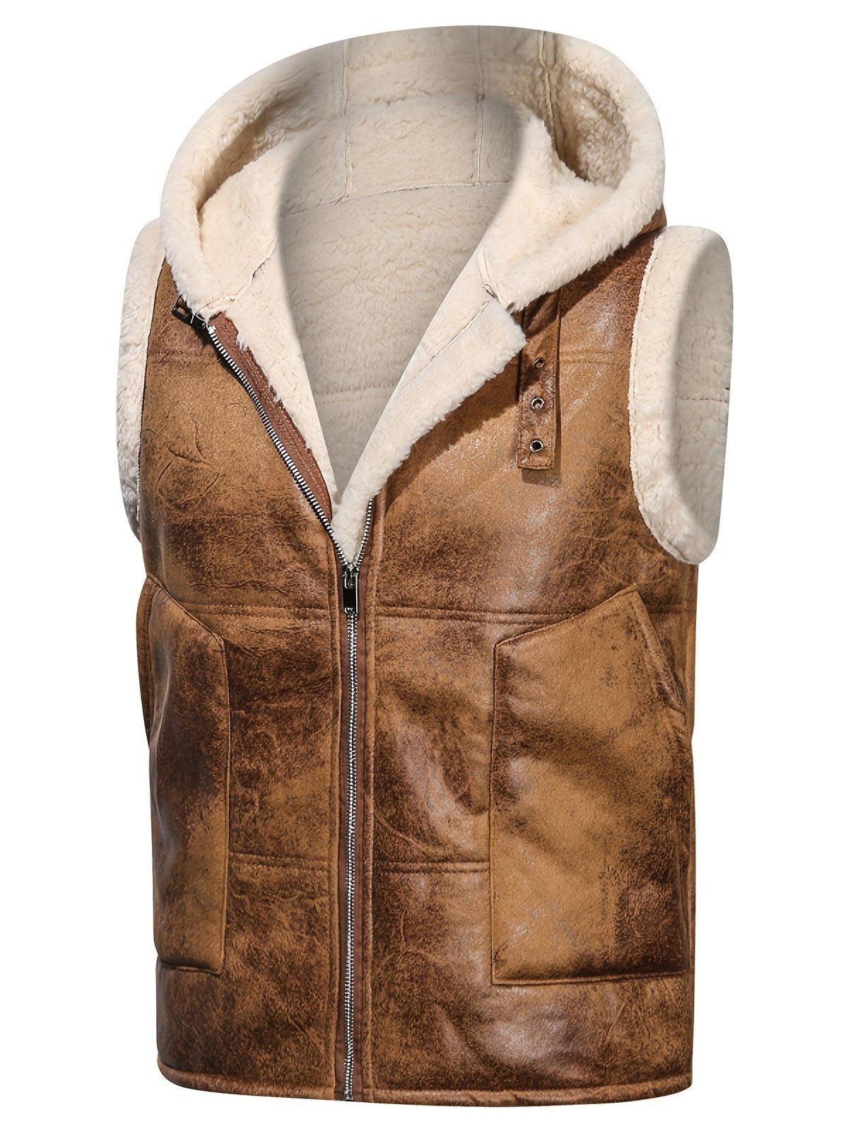 MANSSINO™ | Men's Hooded Zip-Up Vest