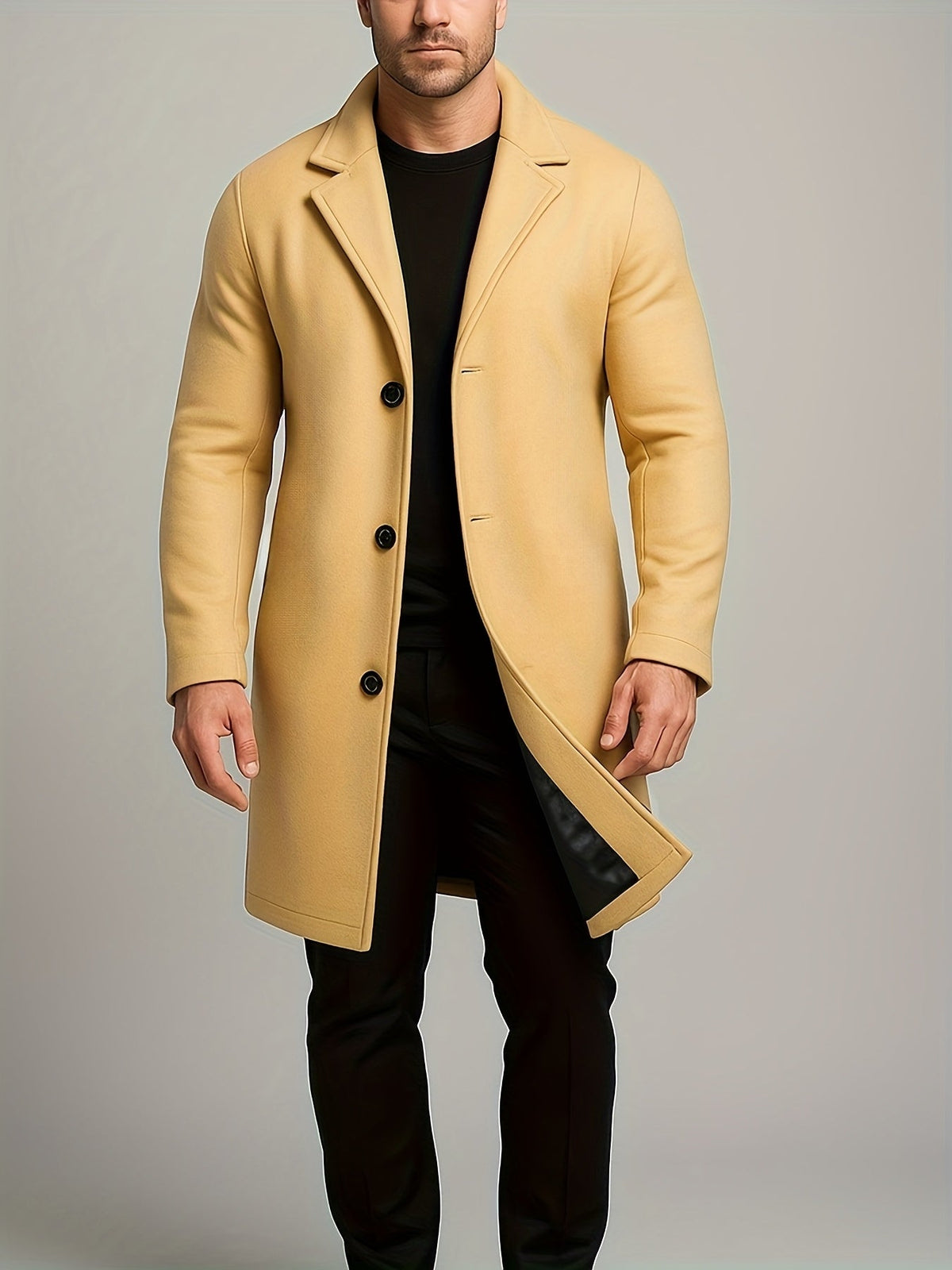 MANSSINO™ | Men’s Button-Up Coat