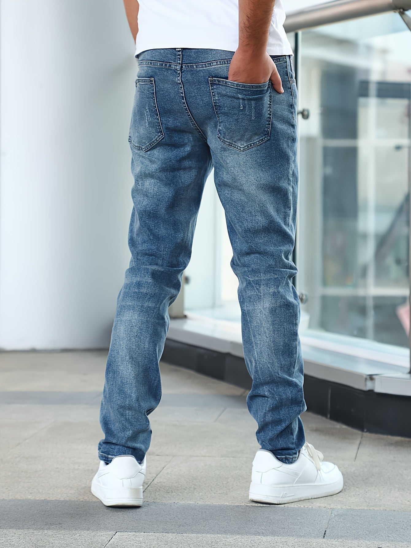 MANSSINO™ | Men's Washed Denim Jeans