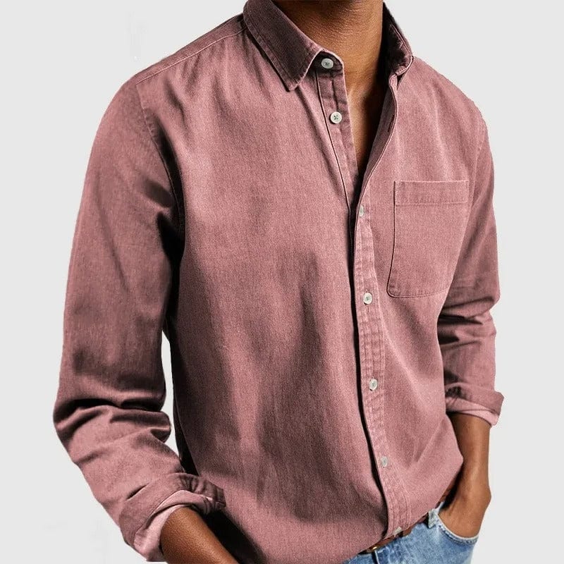 MANSSINO™ | Men's Brushed Cotton Oxford Shirt