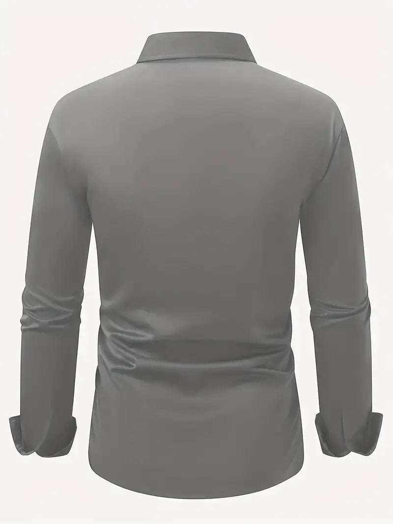 MANSSINO™ | Men's Slim-Fit Breathable Shirt