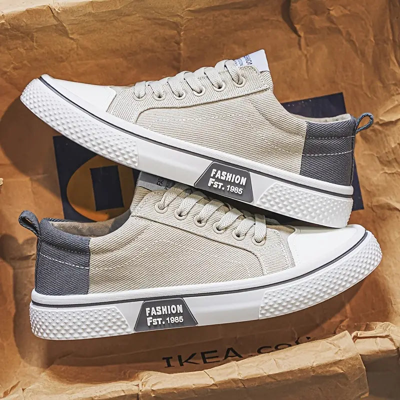 MANSSINO™ | Canvas Low-Top Trainer