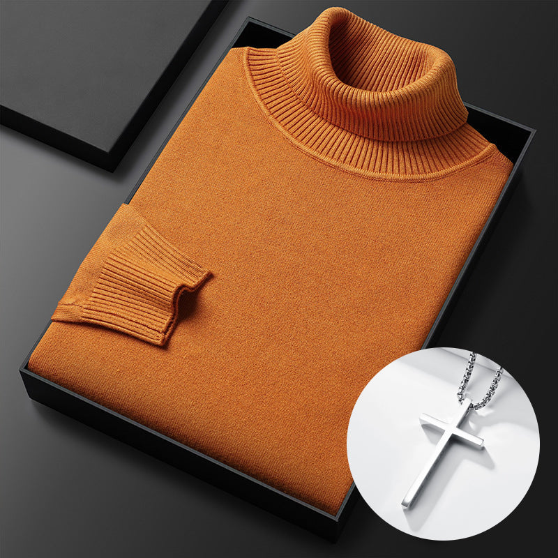 MANSSINO™ | Men's Solid-Color Premium Turtleneck Sweater