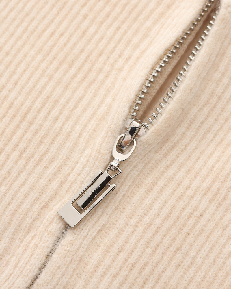 MANSSINO™ | CASHMERE ZIP-UP