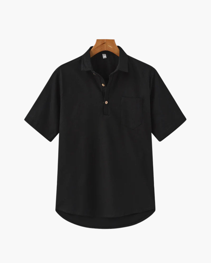 MANSSINO™ | Linen polo